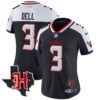 Women’s Houston Texans 2024 Texas Patch Vapor Limited Jersey V5 – All Stitched – Navy Alternate – Tank Dell Jersey