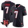 Houston Texans 2024 Texas Patch Vapor Limited Jersey V5 – All Stitched – Navy – C.J. Stroud Jersey