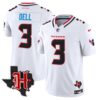 Houston Texans 2024 Texas Patch Vapor Limited Jersey V5 – All Stitched – White – Tank Dell Jersey