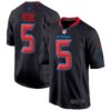 Houston Texans 2024 Game Jersey – All Stitched – Navy Limited – Jalen Pitre Jersey