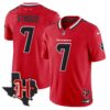 Houston Texans 2024 Texas Patch Vapor Limited Jersey V5 – All Stitched – Red – C.J. Stroud Jersey