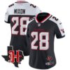Women’s Houston Texans 2024 Texas Patch Vapor Limited Jersey V5 – All Stitched – Navy Alternate – Joe Mixon Jersey