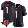 Houston Texans 2024 Texas Patch Vapor Limited Jersey V5 – All Stitched – Navy – Stefon Diggs Jersey