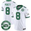 Philadelphia Eagles 2024 Throwback Vapor Limited Jersey – Est. 1933 Patch – All Stitched – Kelly White – Kenny Pickett Jersey