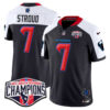 Houston Texans 2024 AFC South Division Champions Patch Vapor Limited Jersey – All Stitched – Navy Alternate – C.J. Stroud Jersey