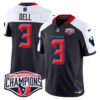 Houston Texans 2024 AFC South Division Champions Patch Vapor Limited Jersey – All Stitched – Navy Alternate – Tank Dell Jersey