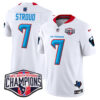 Houston Texans 2024 AFC South Division Champions Patch Vapor Limited Jersey – All Stitched – White – C.J. Stroud Jersey