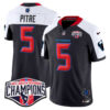 Houston Texans 2024 AFC South Division Champions Patch Vapor Limited Jersey – All Stitched – Navy Alternate – Jalen Pitre Jersey