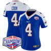 Women’s Bills 2024 AFC East Division Champions Vapor Limited Jersey – All Stitched – Royal Alternate – James Cook Jersey