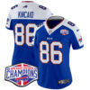 Women’s Bills 2024 AFC East Division Champions Vapor Limited Jersey – All Stitched – Royal Alternate – Dalton Kincaid Jersey