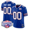Bills 2024 AFC East Division Champions Vapor Limited Custom Jersey – All Stitched – Royal Jersey