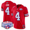 Bills 2024 AFC East Division Champions Vapor Limited Jersey – All Stitched – Red – James Cook Jersey