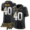 Buffalo Bills 2024 Bills Mafia Patch Gold Vapor Limited Jersey – All Stitched – Black Limited – Von Miller Jersey