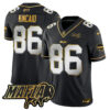 Buffalo Bills 2024 Bills Mafia Patch Gold Vapor Limited Jersey – All Stitched – Black Limited – Dalton Kincaid Jersey