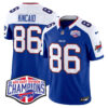 Bills 2024 AFC East Division Champions Vapor Limited Jersey – All Stitched – Royal Alternate – Dalton Kincaid Jersey