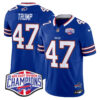 Bills 2024 AFC East Division Champions Vapor Limited Jersey – All Stitched – Royal – Donald Trump Jersey