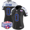 Women’s Bills 2024 AFC East Division Champions Vapor Limited Jersey – All Stitched – Black Alternate – Keon Coleman Jersey