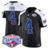 Bills 2024 AFC East Division Champions Vapor Limited Jersey – All Stitched – Black Alternate – James Cook Jersey