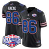 Bills 2024 AFC East Division Champions Vapor Limited Jersey – All Stitched – Black – Dalton Kincaid Jersey