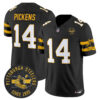 Pittsburgh Steelers Throwback 1933 Patch Vapor Limited Jersey – All Stitched – Black – George Pickens Jersey