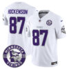 Minnesota Vikings King Of The North Patch Vapor Limited Jersey – Est. 1961 Patch – All Stitched – Winter Warrior – T.J. Hockenson Jersey