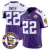 Minnesota Vikings King Of The North Patch Vapor Limited Jersey – Est. 1961 Patch – All Stitched – Purple Alternate – Harrison Smith Jersey