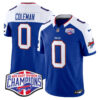 Bills 2024 AFC East Division Champions Vapor Limited Jersey – All Stitched – Royal Alternate – Keon Coleman Jersey