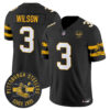 Pittsburgh Steelers Throwback 1933 Patch Vapor Limited Jersey – All Stitched – Black – Russell Wilson Jersey