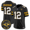 Pittsburgh Steelers Throwback 1933 Patch Vapor Limited Jersey – All Stitched – Black – Terry Bradshaw Jersey