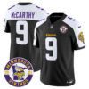 Minnesota Vikings King Of The North Patch Vapor Limited Jersey – Est. 1961 Patch – All Stitched – Black Alternate – J.J. McCarthy Jersey