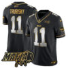Buffalo Bills 2024 Bills Mafia Patch Gold Vapor Limited Jersey – All Stitched – Black Limited – Mitchell Trubisky Jersey