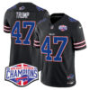 Bills 2024 AFC East Division Champions Vapor Limited Jersey – All Stitched – Black – Donald Trump Jersey