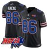 Buffalo Bills 2024 Bills Mafia Patch Vapor Limited Jersey – All Stitched – Black – Dalton Kincaid Jersey