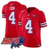 Buffalo Bills 2024 Bills Mafia Patch Vapor Limited Jersey – All Stitched – Red – James Cook Jersey