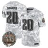 Eagles 2024 Salute to Service Establishment Year Patch Vapor Limited Jersey – All Stitched – Marines – Brian Dawkins Jersey