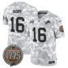 Detroit Lions 2024 Salute to Service Establishment Year Patch Vapor Limited Jersey – All Stitched – Navy – Jared Goff Jersey