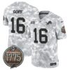 Detroit Lions 2024 Salute to Service Establishment Year Patch Vapor Limited Jersey – All Stitched – Marines – Jared Goff Jersey