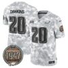 Eagles 2024 Salute to Service Establishment Year Patch Vapor Limited Jersey – All Stitched – Air Force – Brian Dawkins Jersey