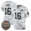 Detroit Lions 2024 Salute to Service Establishment Year Patch Vapor Limited Jersey – All Stitched – Air Force – Jared Goff Jersey