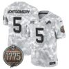 Detroit Lions 2024 Salute to Service Establishment Year Patch Vapor Limited Jersey – All Stitched – Marines – David Montgomery Jersey