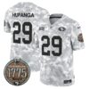 49ers 2024 Salute to Service Establishment Year Patch Vapor Limited Jersey – All Stitched – Navy – Talanoa Hufanga Jersey
