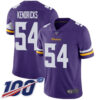 Nike Vikings #54 Eric Kendricks Purple Team Color Men’s Stitched NFL 100th Season Vapor Limited Jersey