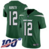 Nike Jets #12 Joe Namath Green Team Color Men’s Stitched NFL 100th Season Vapor Limited Jersey