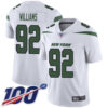 Nike Jets #92 Leonard Williams White Men’s Stitched NFL 100th Season Vapor Limited Jersey
