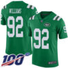 Nike Jets #92 Leonard Williams Green Men’s Stitched NFL Limited Rush 100th Season Jersey