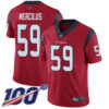 Nike Texans #59 Whitney Mercilus Red Alternate Men’s Stitched NFL 100th Season Vapor Limited Jersey
