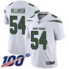 Nike Jets #54 Avery Williamson White Men’s Stitched NFL 100th Season Vapor Limited Jersey