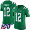 Nike Jets #12 Joe Namath Green Men’s Stitched NFL Limited Rush 100th Season Jersey
