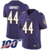 Nike Ravens #44 Marlon Humphrey Purple Team Color Men’s Stitched NFL 100th Season Vapor Limited Jersey