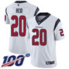 Nike Texans #20 Justin Reid White Men’s Stitched NFL 100th Season Vapor Limited Jersey